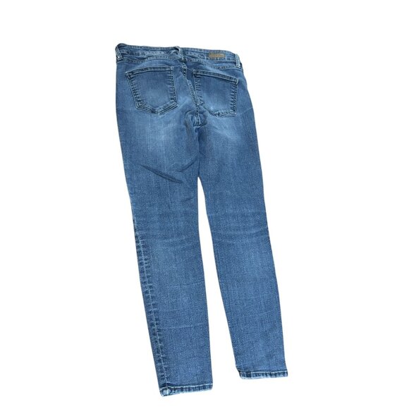 Kut From The Kloth Jeans 6P High Rise Toothpick Skinny Distressed Rips - Picture 8 of 8